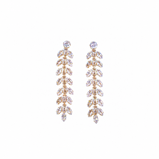 Earrings｜Celestial Cascade Tassel Earrings | Statement Earrings | Evening Jewelry