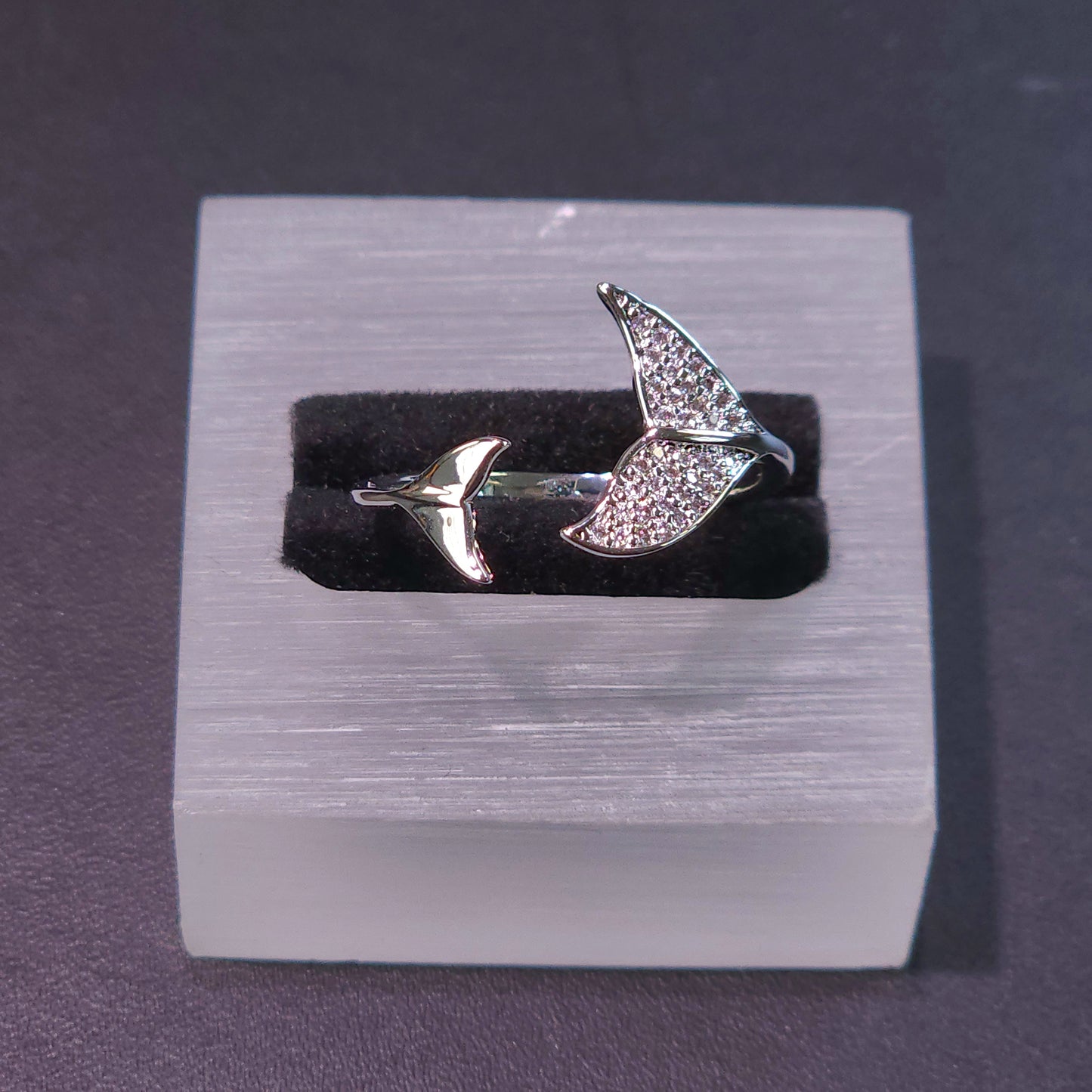 Ring｜Ocean Whisper Mermaid Tail Open Ring | Coastal Fantasy Jewelry